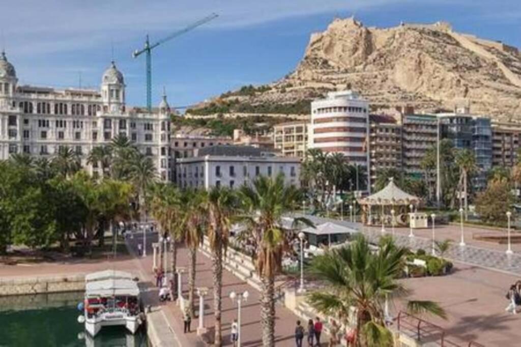 Apartamento Boutique Centrico A 5 Min Playa Alicante Kültér fotó
