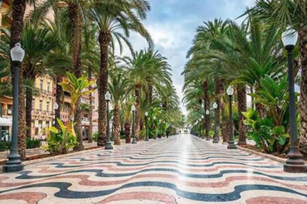 Apartamento Boutique Centrico A 5 Min Playa Alicante Kültér fotó